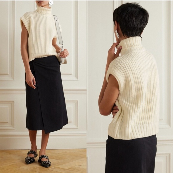 NWT | STAUD ‘Bette’ Sweater in Ivory - Picture 15 of 15